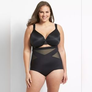 NWT Cacique Lane Bryant High Waisted Brief Shapewear Sz 22/24